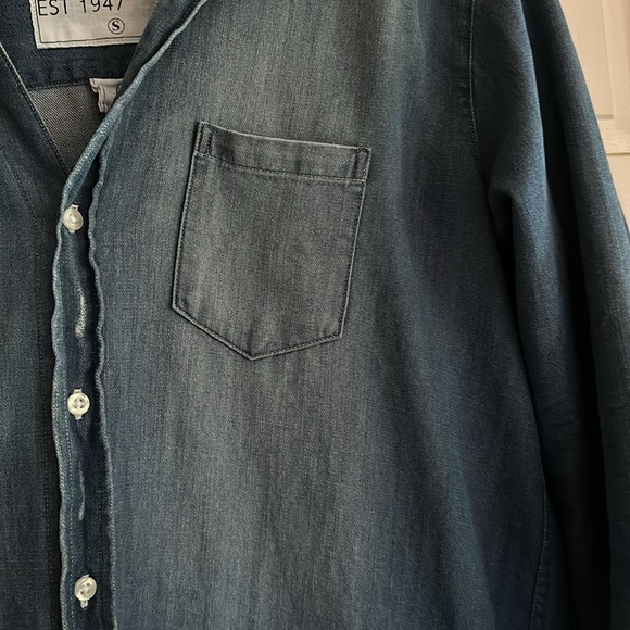 Frank and Aileen classic Mary denim dress vintage wash size small NWOT - Picture 4 of 8